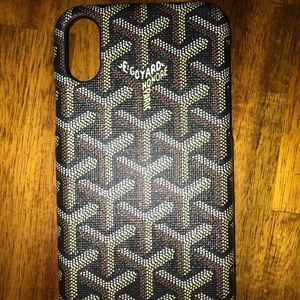 Goyard iPhone X case